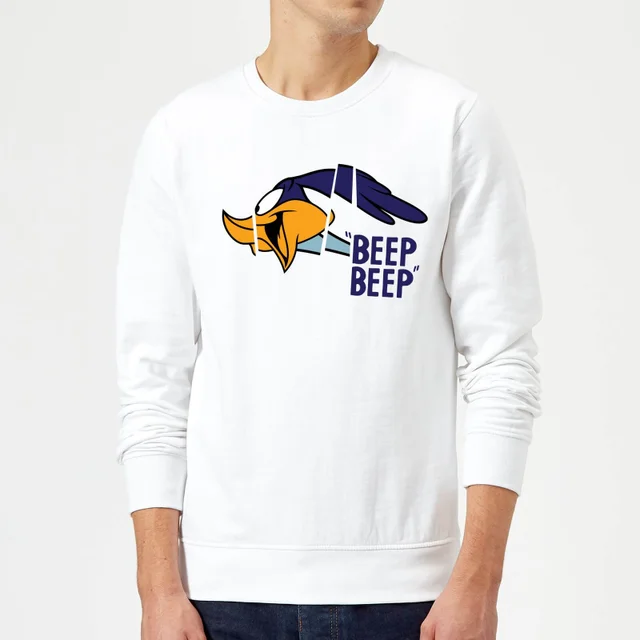 Looney Tunes Road Runner Beep Beep Trui - Wit