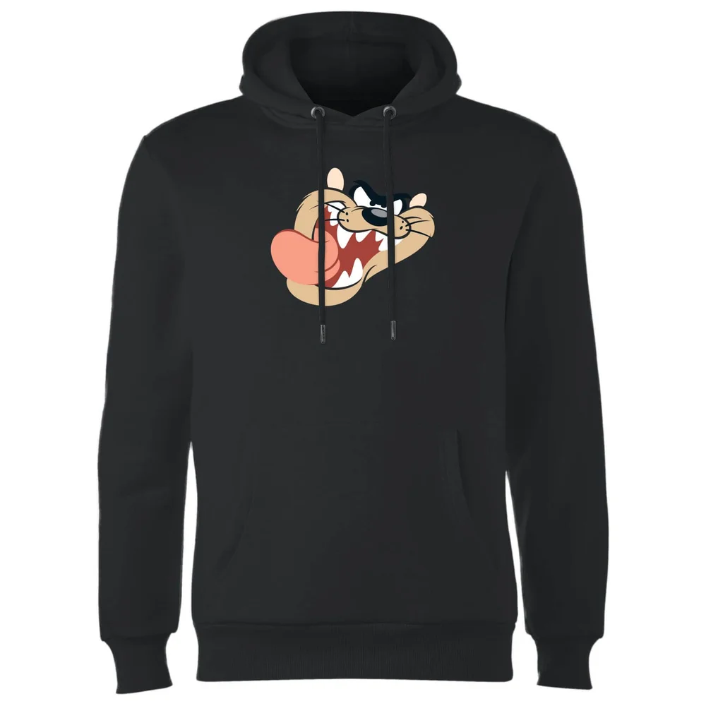 Looney Tunes Taz Face Hoodie - Zwart - S Afbeelding 1