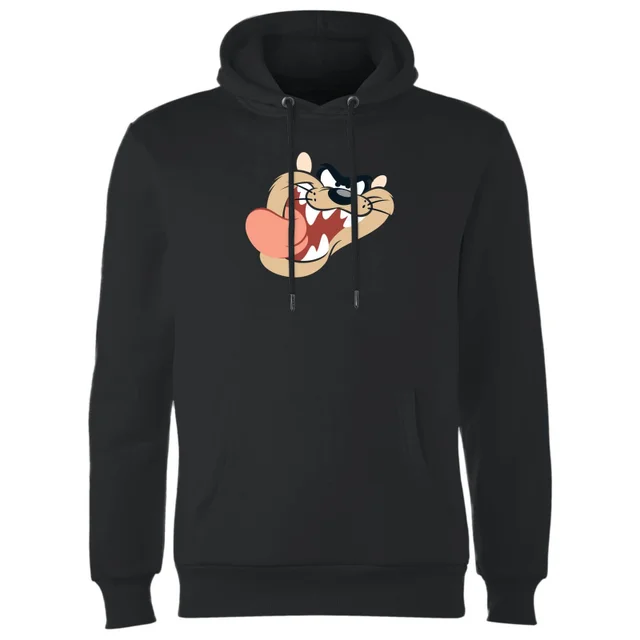 Looney Tunes Taz Face Hoodie - Zwart