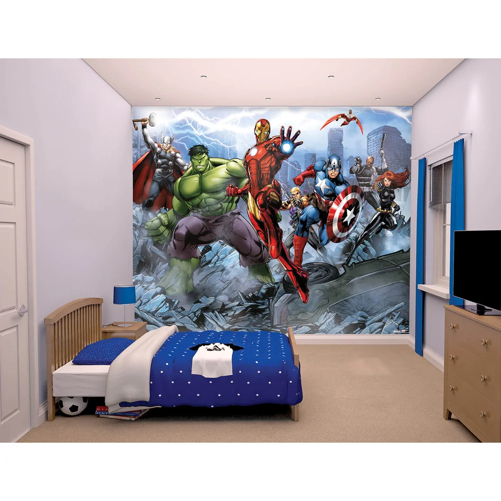 Walltastic Avengers Assemble Wall Mural Afbeelding 1