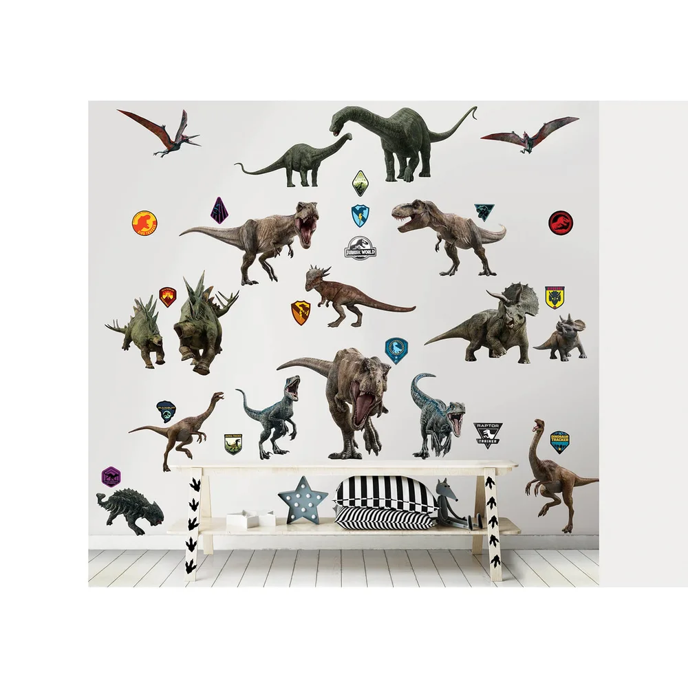 Walltastic Jurassic World Fallen Kingdom Room Decor Kit Afbeelding 1