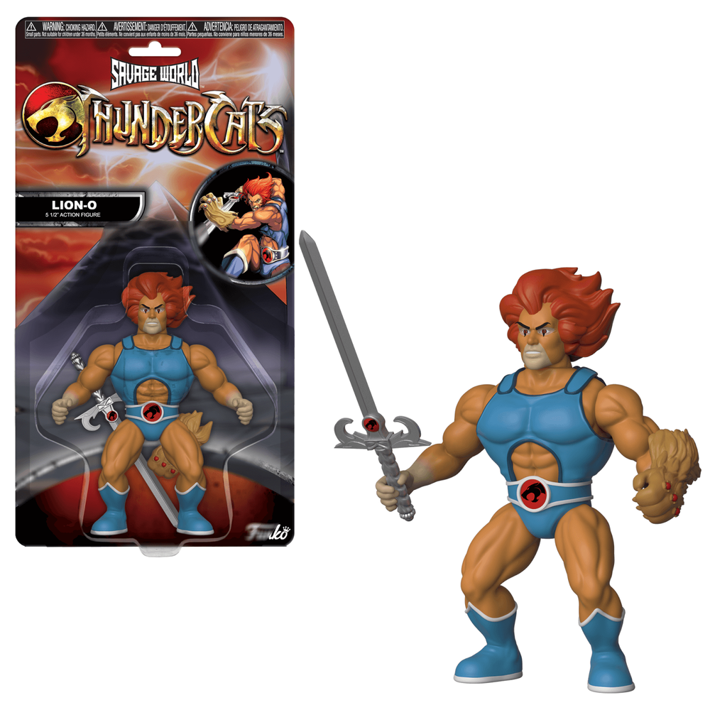 Funko Savage World: Thundercats - Lion-O actiefiguur Afbeelding 1