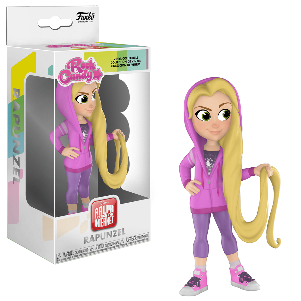Disney Wreck-It Ralph 2 Rapunzel Rock Candy Figure Afbeelding 1