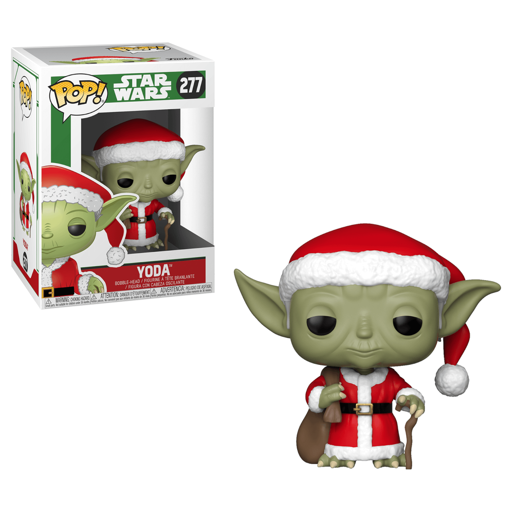 Star Wars Holiday - Santa Yoda Pop! Vinyl figuur Afbeelding 1