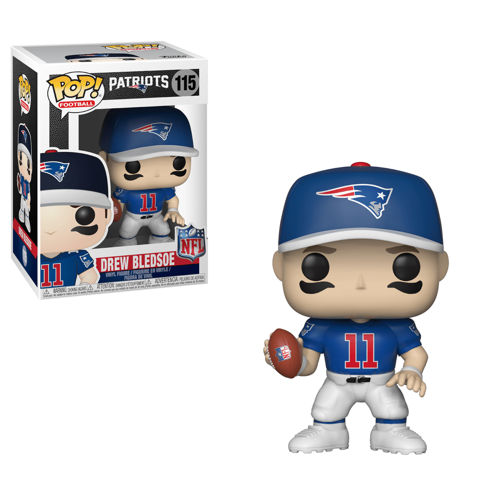 NFL Legends - Drew Bledsoe Funko Pop! Figuur Afbeelding 1
