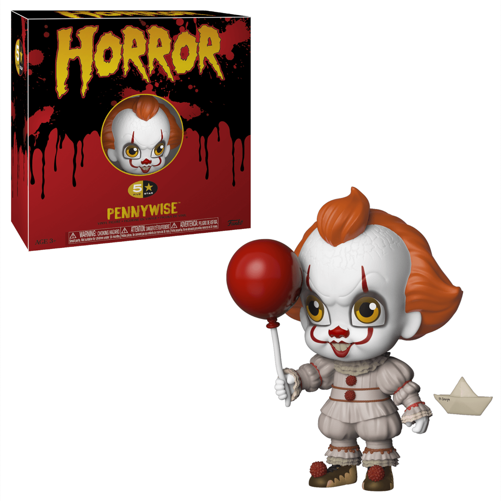 Funko 5 Star-vinylfiguur: Horror - IT - Pennywise Afbeelding 1