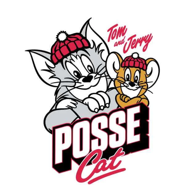 Tom and Jerry Posse Cat Trui - Wit