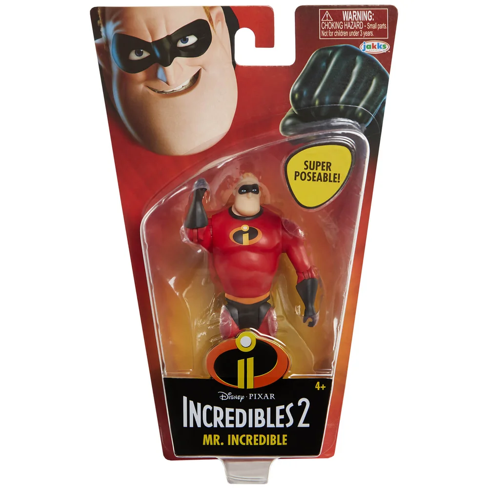Jakks Pacific Disney Incredibles 2 4 Inch Basic Figures Afbeelding 1