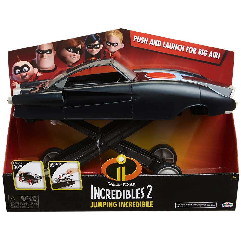 Jakks Pacific Disney Incredibles 2 1:24 Scale Jumping Incredible Figure Afbeelding 1