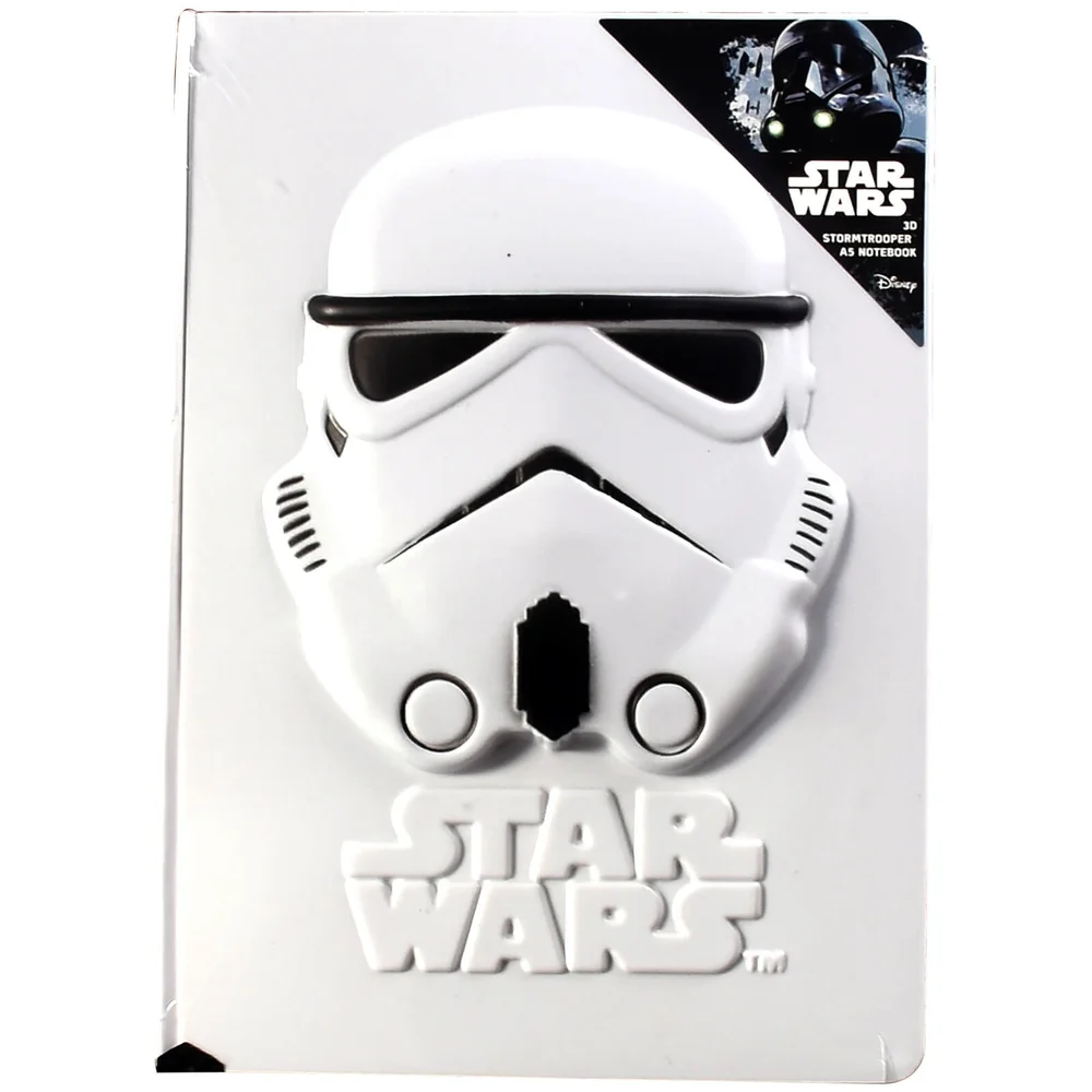Star Wars 3D Stormtrooper notitieboekje Afbeelding 1