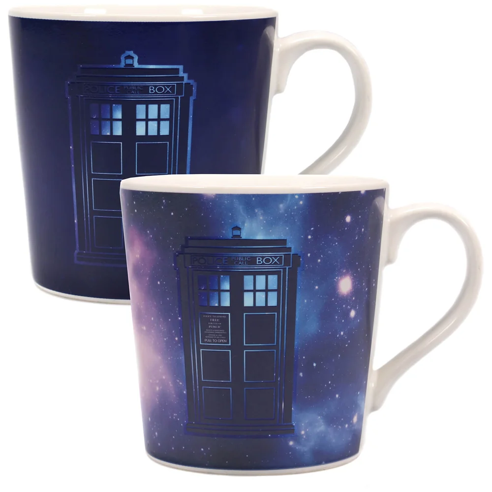 Dr Who Galaxy Heat Changing Mug Afbeelding 1