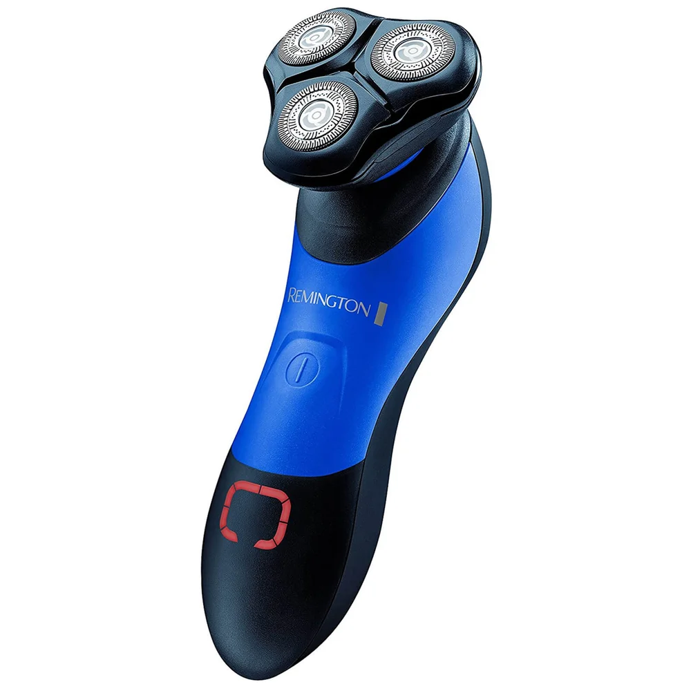 Remington XR1450 Hyperflex Aqua Plus Rotary Electric Shaver - Black/Blue Afbeelding 1