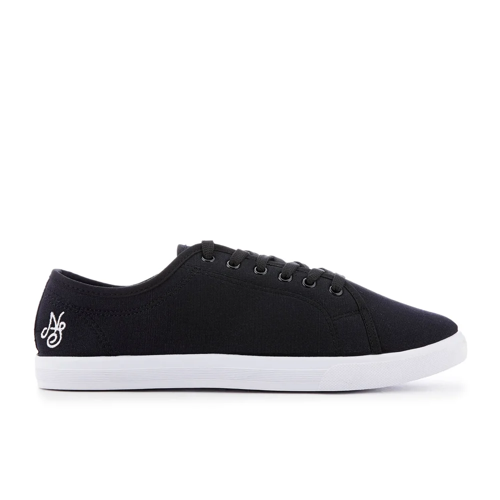 Native Shore Men's Coast Plimsolls - Black - UK 7 - Zwart Afbeelding 1