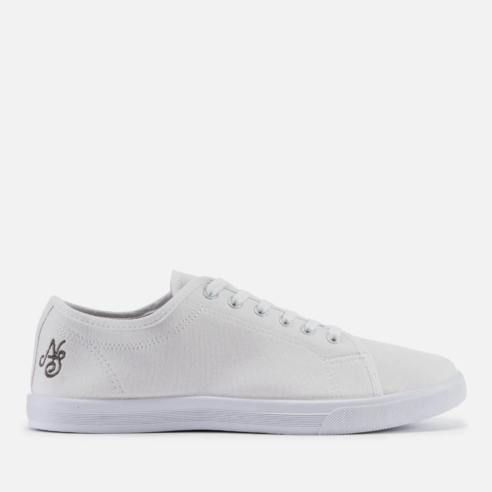 Native Shore Men's Coast Plimsolls - White - UK 7 - Wit Afbeelding 1