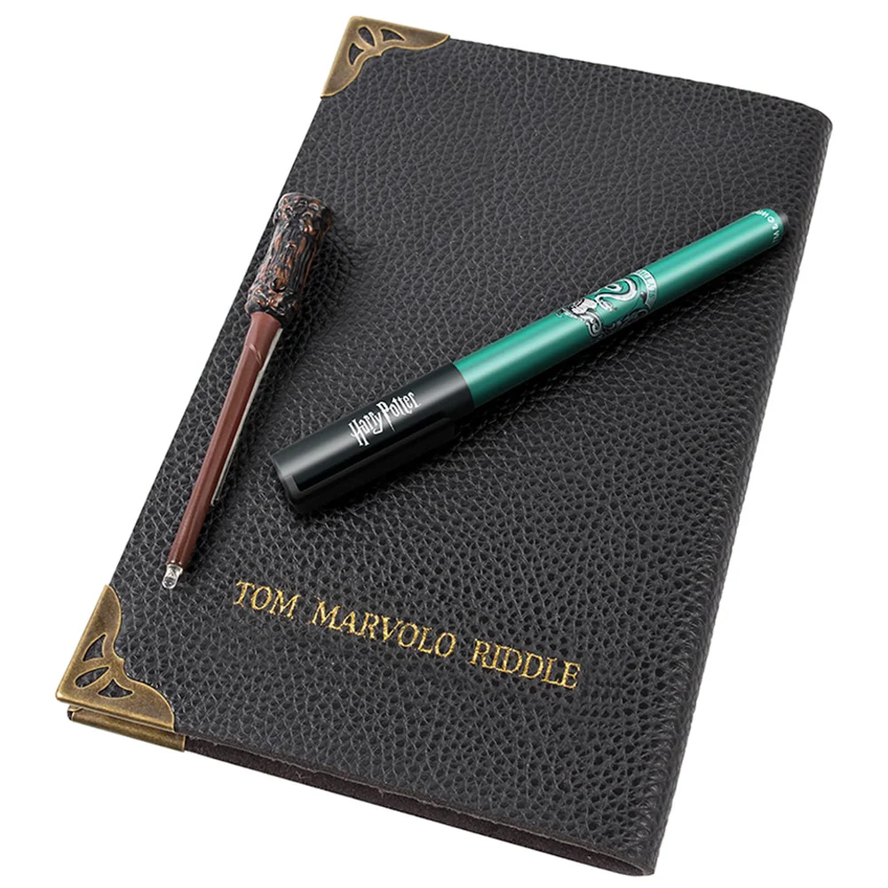 Harry Potter Tom Riddle's Diary Notebook and Invisible Wand Pen Afbeelding 1