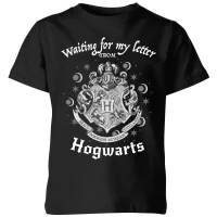 Harry Potter Waiting For My Letter Kinder T-shirt - Zwart - undefined undefined