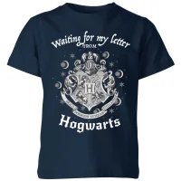 Harry Potter Waiting For My Letter Kinder T-shirt - Navy
