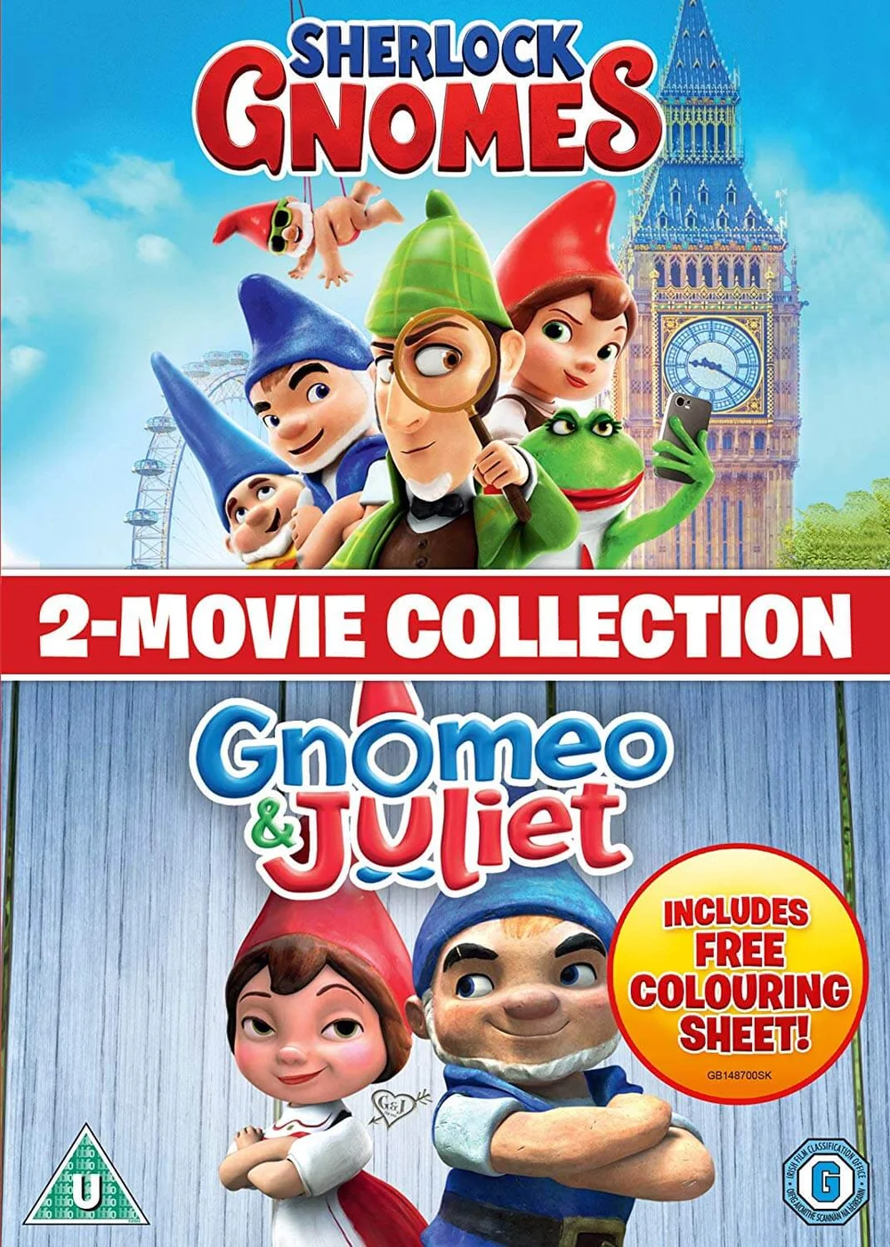 Gnomeo & Juliet / Sherlock Gnomes 2-Film Collection Afbeelding 1
