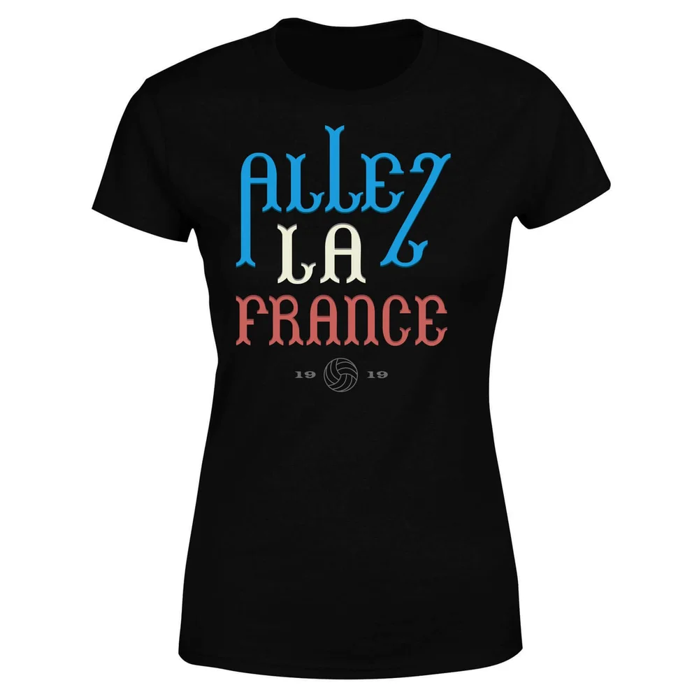 Allez La France Women's T-Shirt - Black - 3XL Afbeelding 1