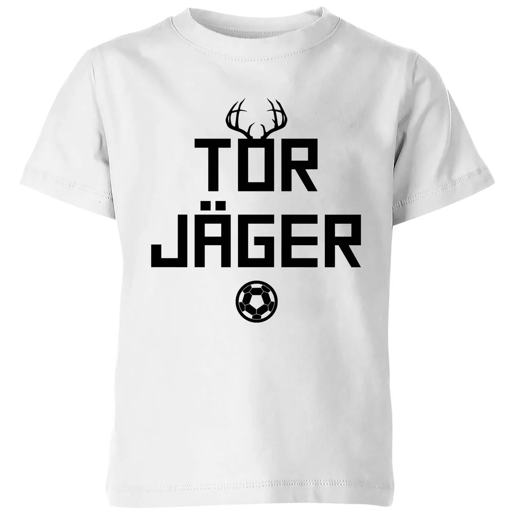 TOR JAGER Kids' T-Shirt - White - 98/104 (3-4 jaar) - Wit Afbeelding 1