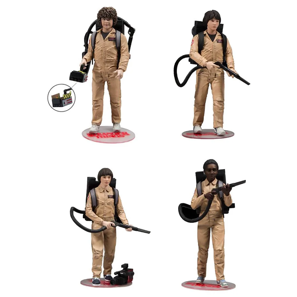 McFarlane Stranger Things Ghostbuster Deluxe 4-Pack Afbeelding 1