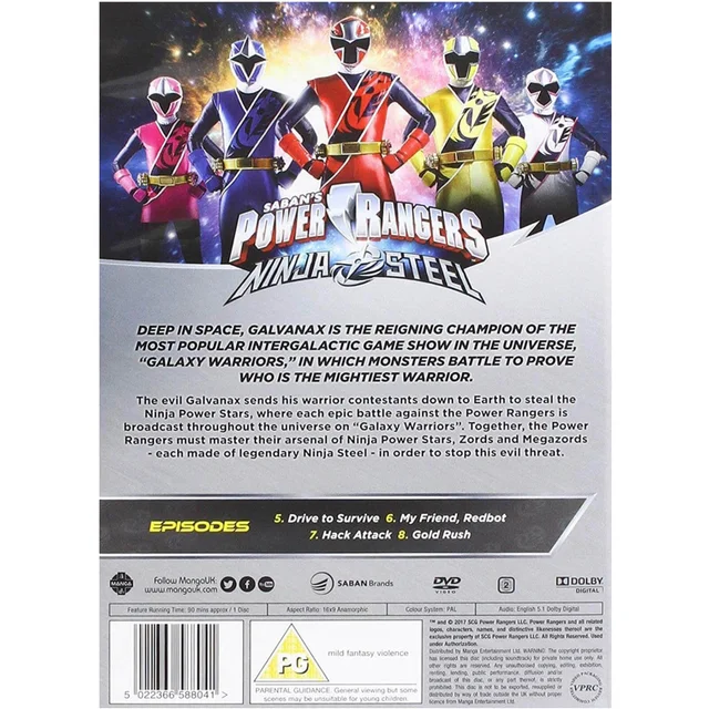 Power Rangers Ninja Steel - Survive (Volume 2) afleveringen 5-8