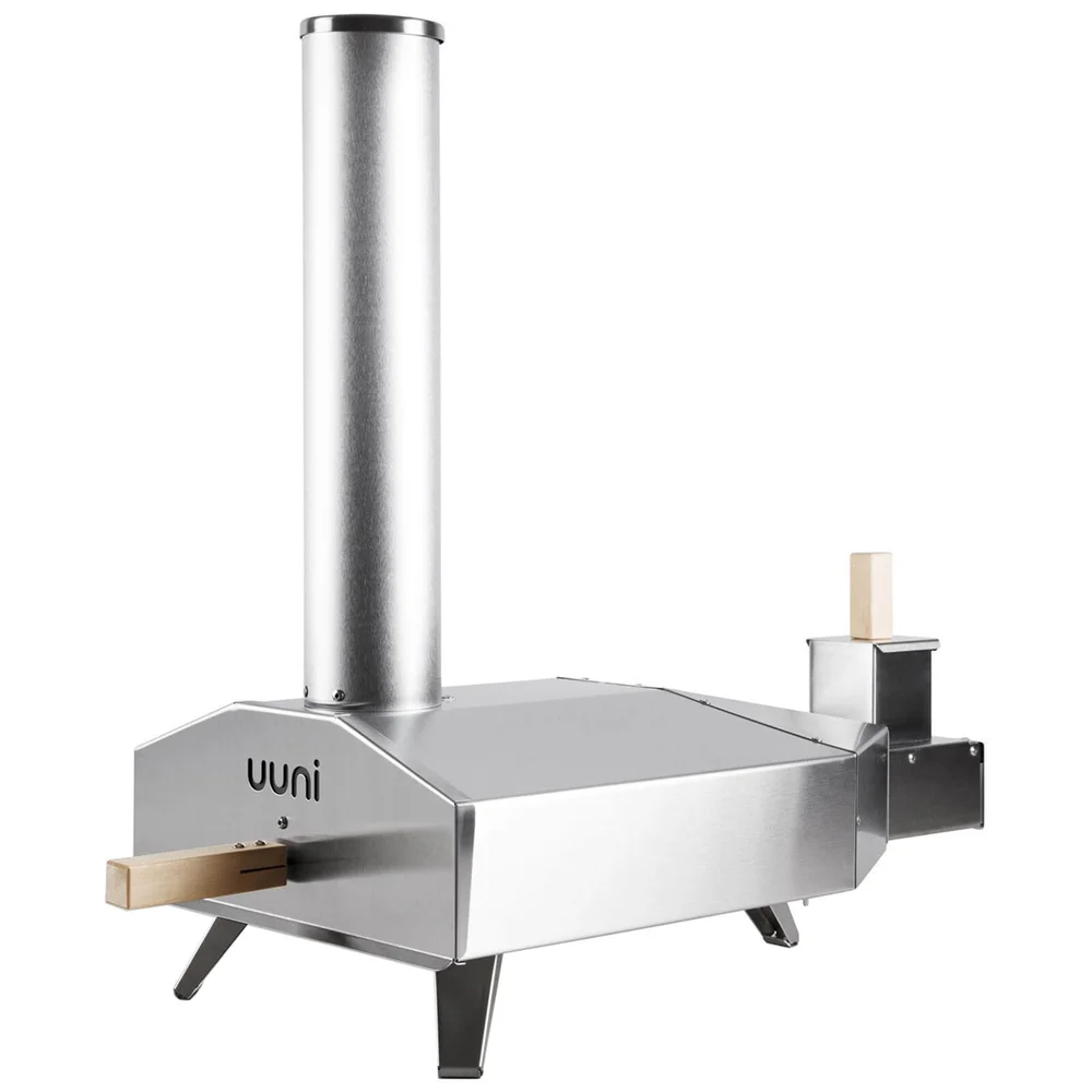 Uuni 3 Wood-Fired Pizza Oven - Stainless Steel Afbeelding 1