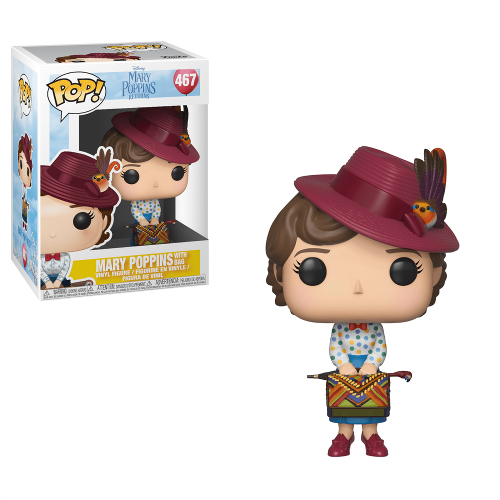 Mary Poppins Mary with Bag Funko Pop! Figuur Afbeelding 1