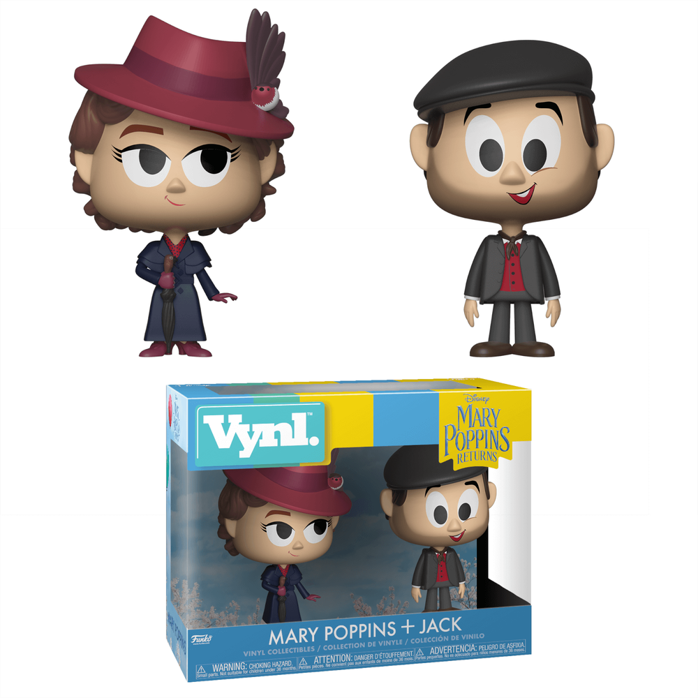 Disney Mary Poppins and Jack the Lamplighter Vynl. Afbeelding 1