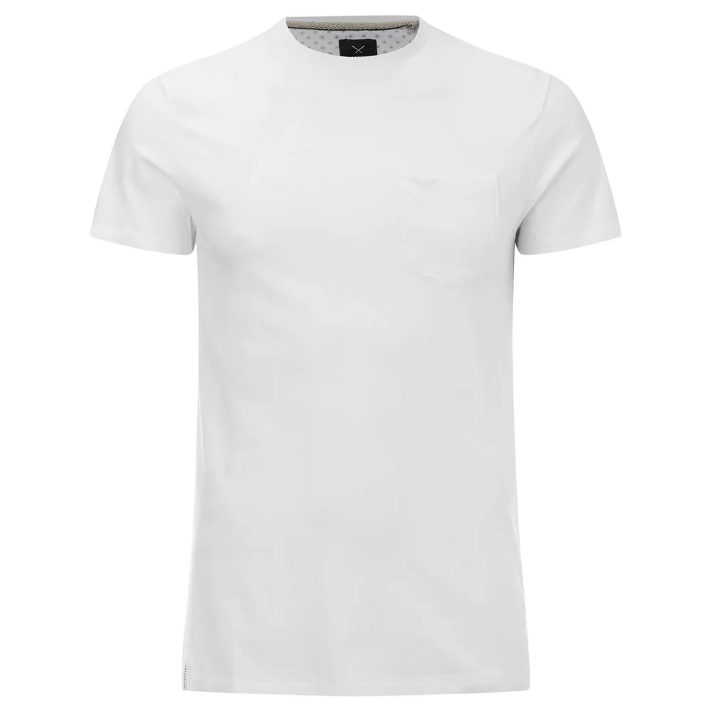Threadbare Men's Jack T-Shirt - White - S - Wit Afbeelding 1