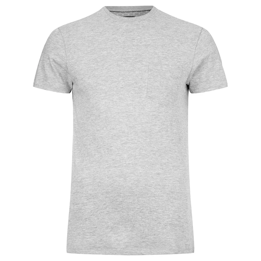 Threadbare Men's Jack T-Shirt - Grey Marl - S - Grijs Afbeelding 1