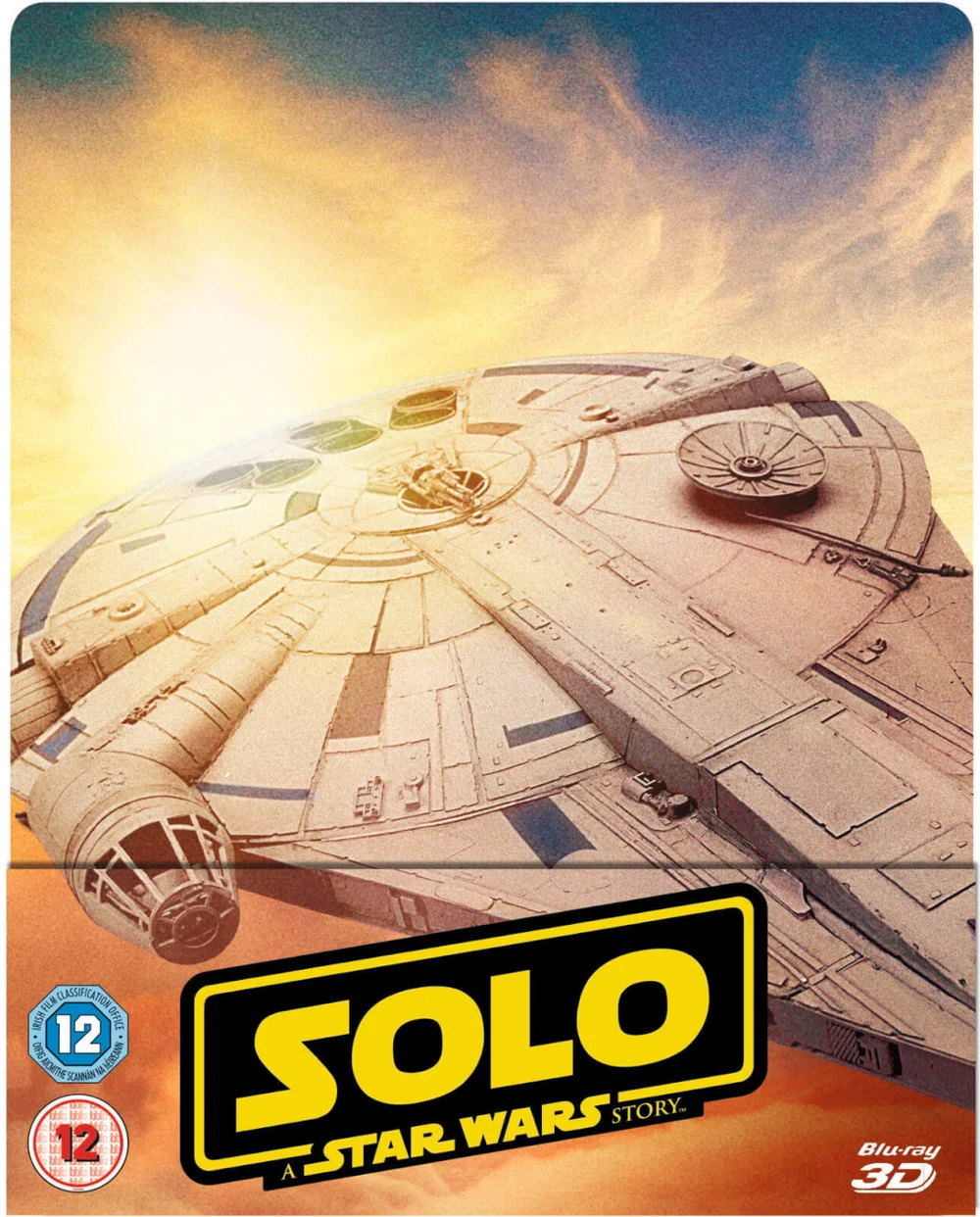 Solo: A Star Wars Story 3D (Includes 2D Version) - Zavvi Exclusive Limited Edition Steelbook Afbeelding 1