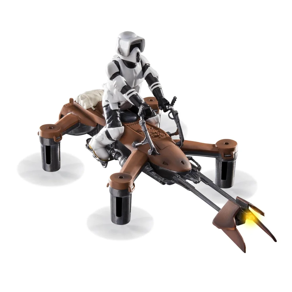 Propel Star Wars Collector's Edition High Performance 74-Z Speeder Bike Battling Quadcopter Afbeelding 1