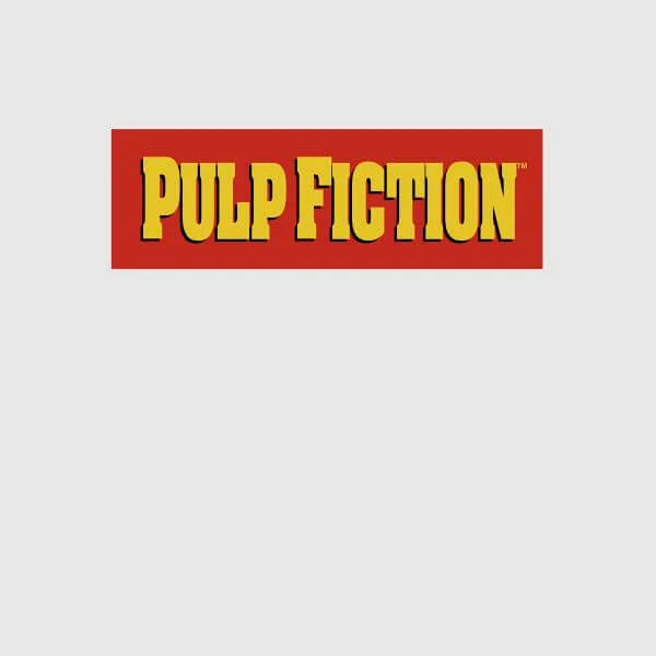 Pulp Fiction Logo Dames T-shirt - Grijs