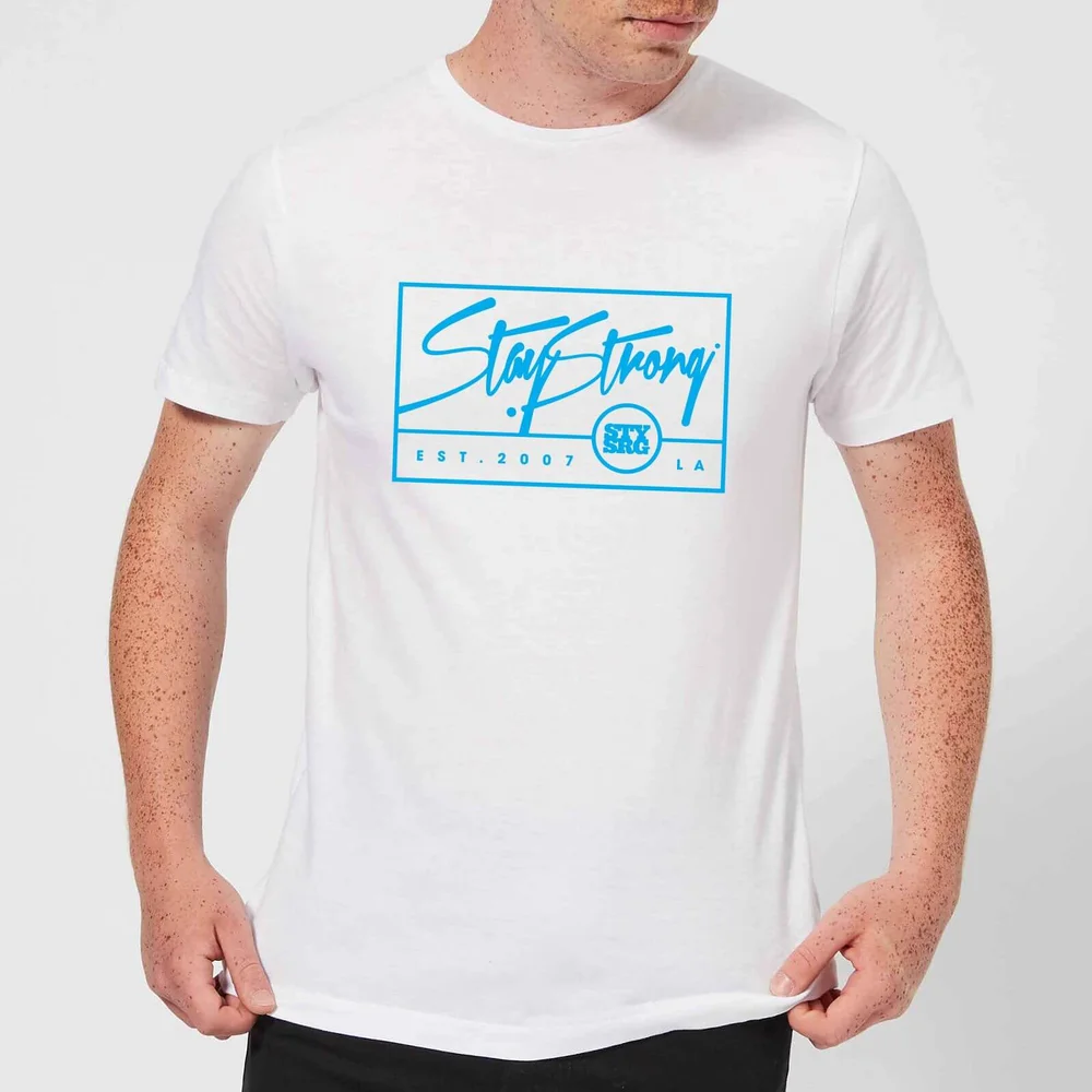 Stay Strong Est. 2007 Men's T-Shirt - White - 5XL Afbeelding 1