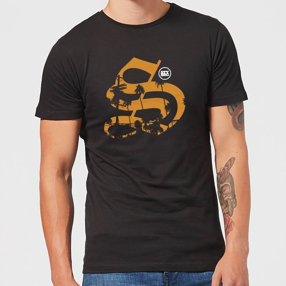 Stay Strong Palm Logo Men's T-Shirt - Black - 3XL Afbeelding 1