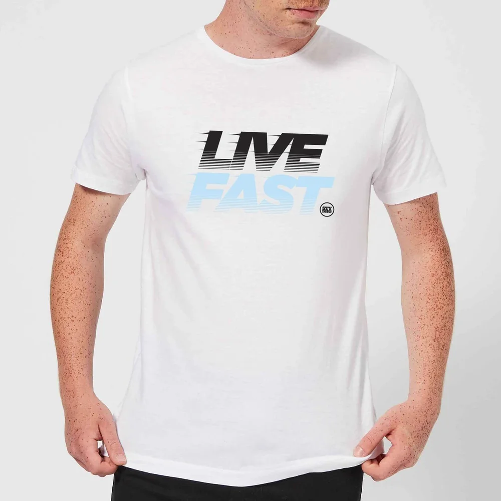 Stay Strong Live Fast Men's T-Shirt - White - 5XL Afbeelding 1