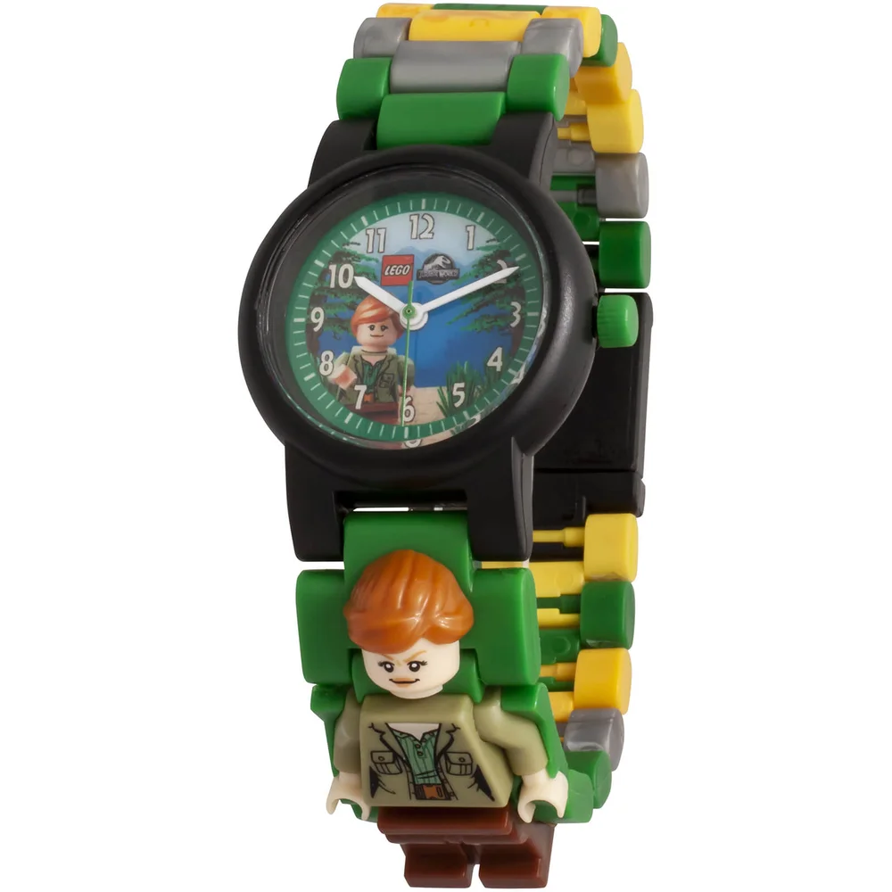 LEGO Jurassic World Claire Minifiguur schakel horloge Afbeelding 1
