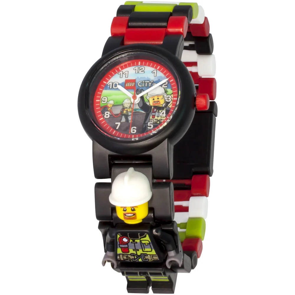 LEGO City Fireman Minifigure Link Watch Afbeelding 1