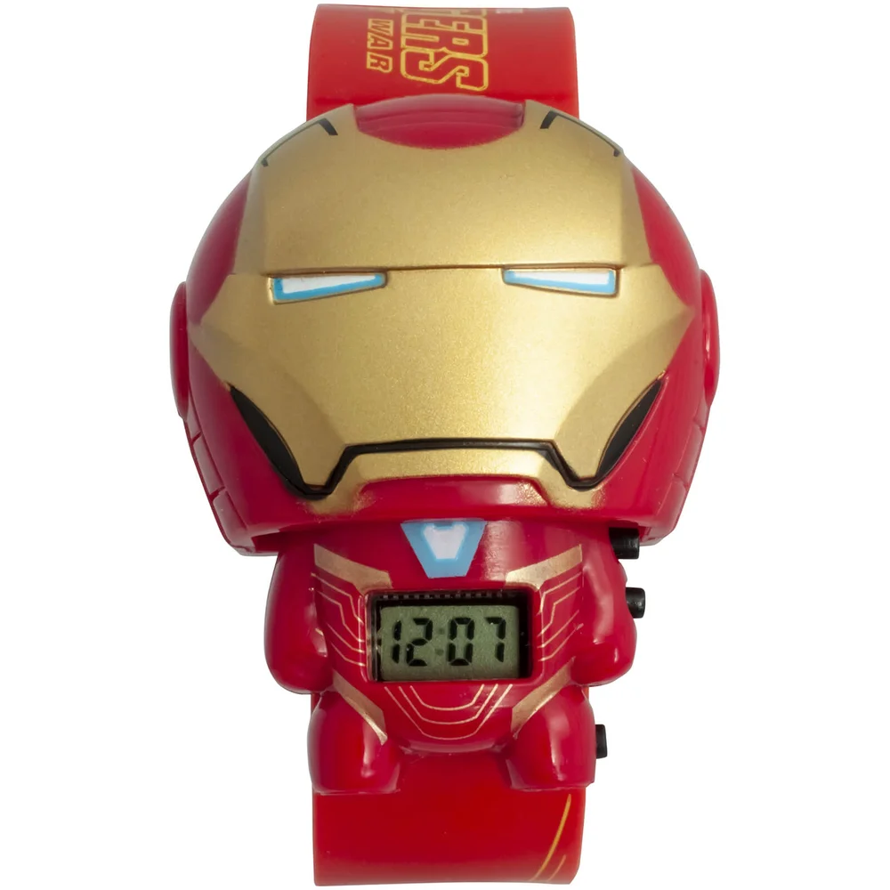 BulbBotz Marvel Avengers: Infinity War Iron Man horloge Afbeelding 1