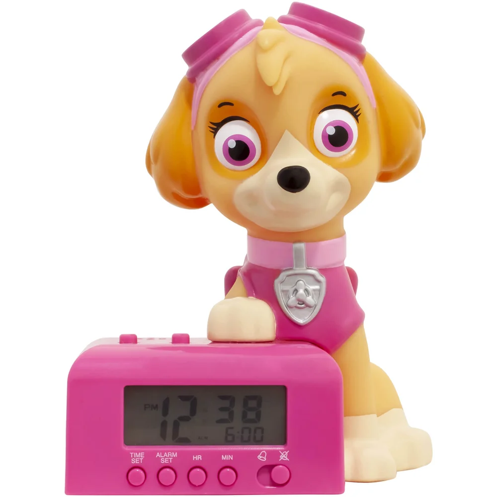 BulbBotz Paw Patrol Skye klok Afbeelding 1