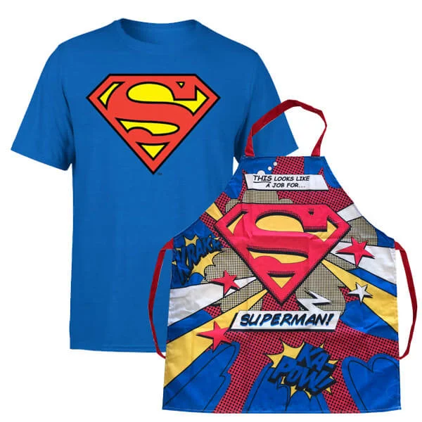 Superman T-shirt & Schort - Men's-S Afbeelding 1