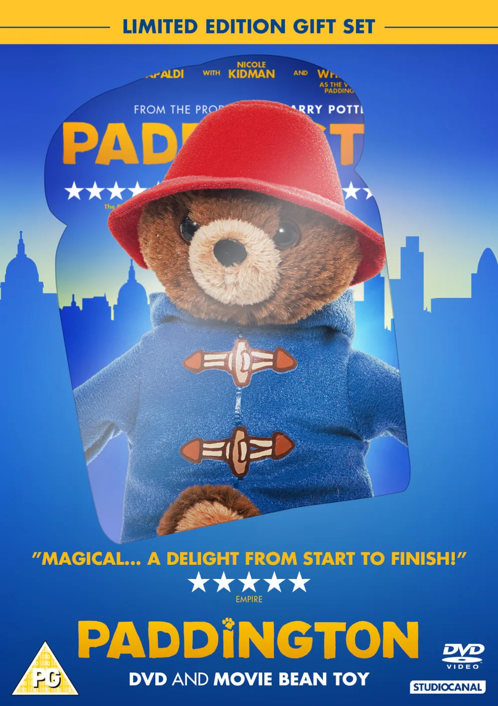 Paddington DVD & Plush Toy Gift Set Afbeelding 1