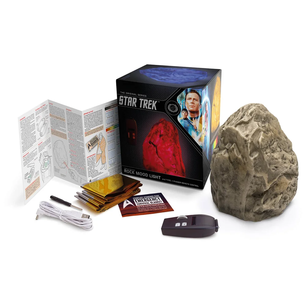 The Wand Company - Star Trek Rotsvorminge sfeerlamp Afbeelding 1