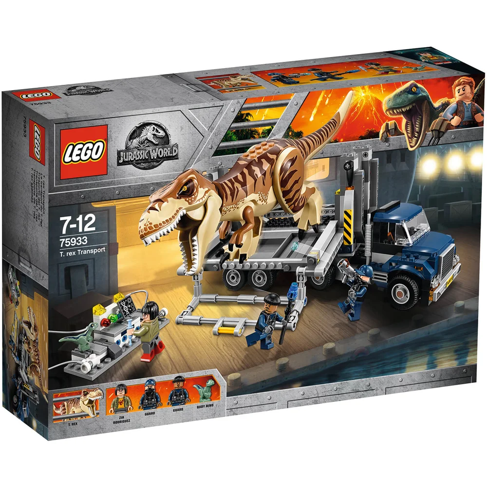 LEGO Jurassic World: T. rex transport (75933) Afbeelding 1