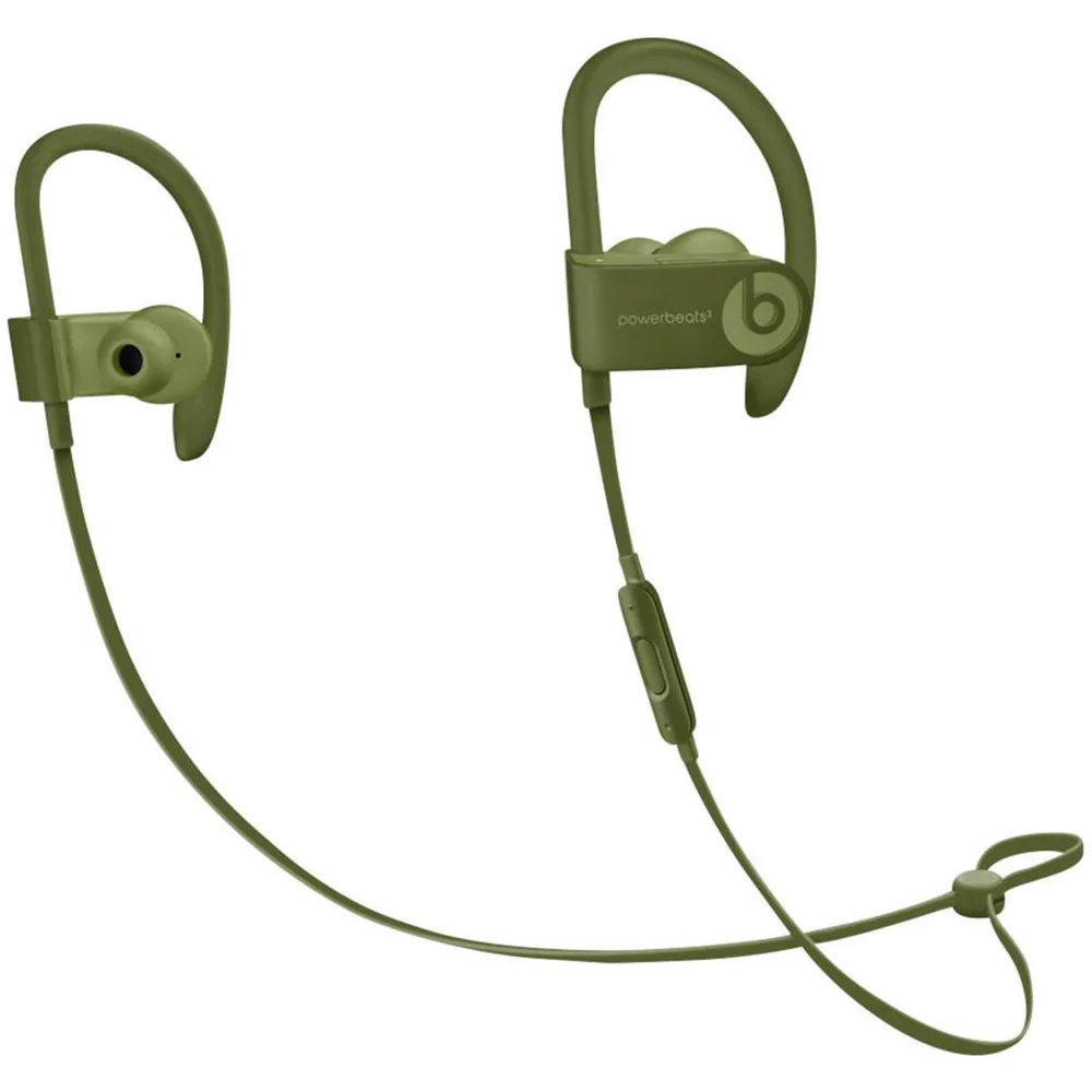 Beats by Dr. Dre Powerbeats3 Wireless Bluetooth Earphones - Turf Green Afbeelding 1