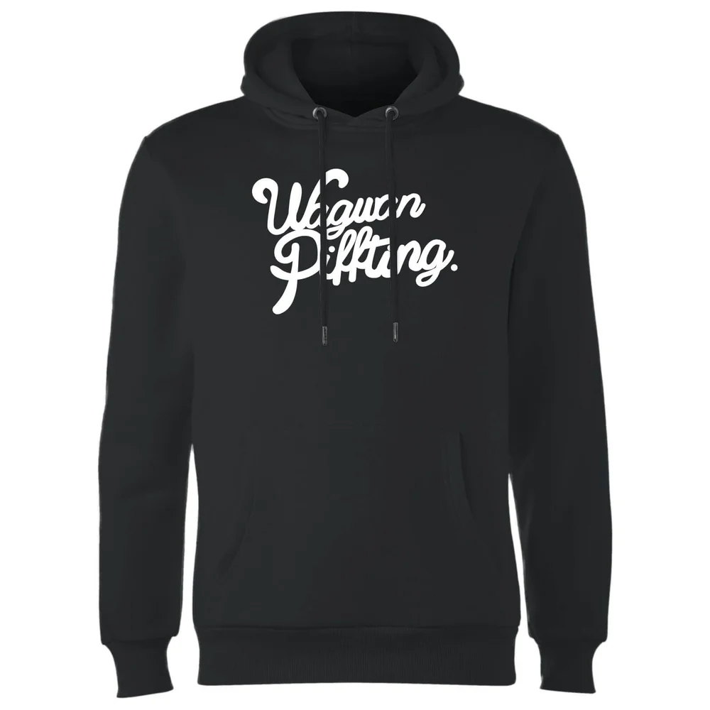 Wagwan Piffting Hoodie - Black - S - Zwart Afbeelding 1