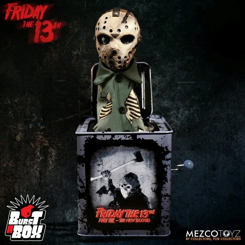 Mezco Friday the 13th Jason Burst-A-Box Afbeelding 1