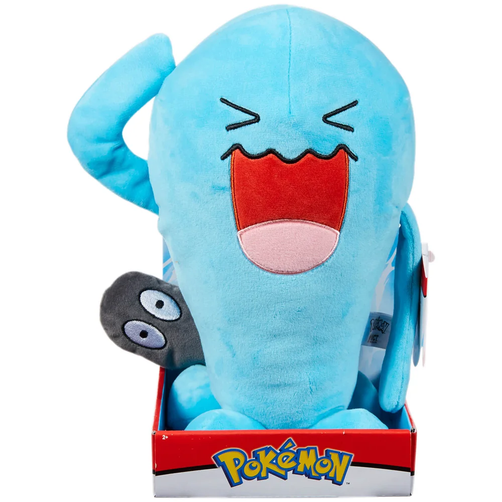 Pokémon 12 Inch Plush - Wobbuffet Afbeelding 1