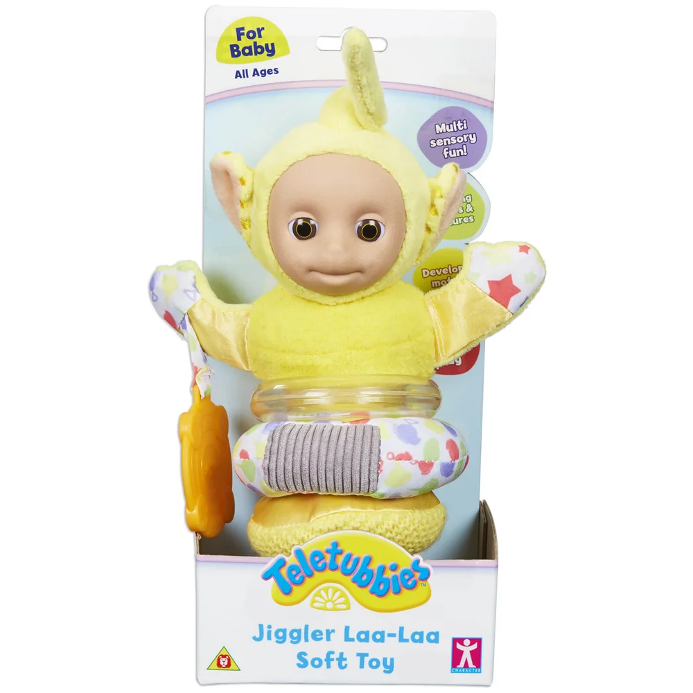 Teletubbies Jiggler Laa-Laa Soft Toy Afbeelding 1